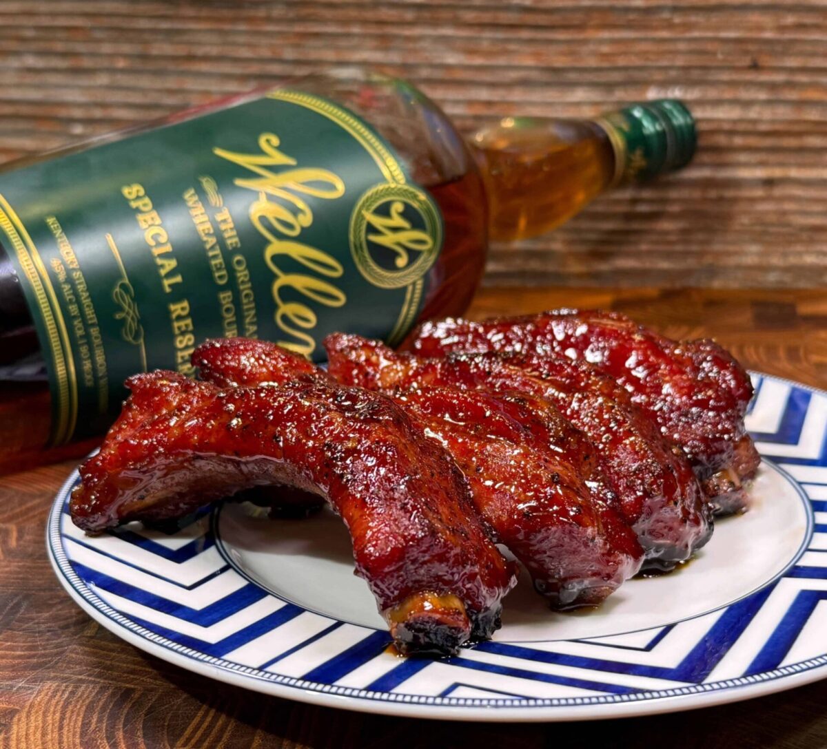Best Party Ribs Recipe – Bourbon Brown Sugar Glazed