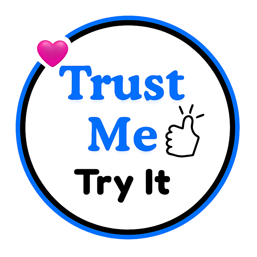 trust me try it logo