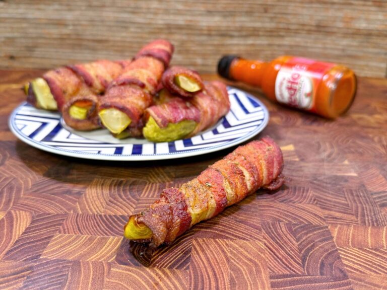 Buffalo Ranch Bacon Wrapped Pickles – Best Snack Recipe