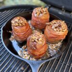 Bacon Wrapped Pecan Pie Sweet Potatoes