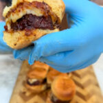 Bacon Jam Sausage Sliders