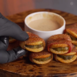 Bacon Wrapped Pickle & Ritz Bites