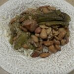 Speckled Butter Bean & Okra Stew