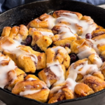 Blueberry Cinnamon Roll Bake
