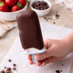 Chocolate Covered Strawberry Yogurt Bars