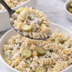 Dill Pickle Pasta Salad