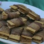 Pimento Cheese Bacon Wrapped Crackers: Easy Party Snack