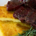 Smoked Beef Short Ribs Over Creamy Polenta Recipe