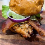 Grilled Chicken Club: Juicy BBQ Pineapple Bacon Delight