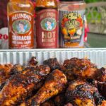 Honey Garlic Cajun Sriracha Wings: Smoky and Spicy Treats