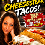 Philly Cheesesteak Tacos: Easy Ground Chicken or Beef Option