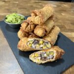 Crispy Southwestern Chicken Egg Rolls