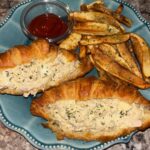 Tuna Fish Croissants with Apple and Dill