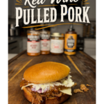 Red Wine Pulled Pork with Pineapple Honey Glaze