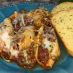 Italian Sausage Stuffed Shells with Three Cheeses