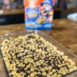 Peanut Butter Crunch Cereal Bars with Chocolate Chips
