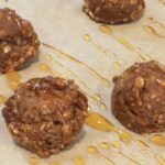 Pumpkin Protein Balls with Honey Drizzle