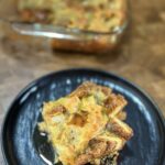 Chicken and Waffles Casserole with Hot Honey