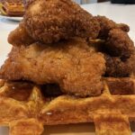 Pumpkin Cheddar Waffles