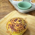 Cinnamon Roll Breakfast Muffins with Sausage and Eggs