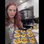 Mini Apple Pies with Caramel Drizzle