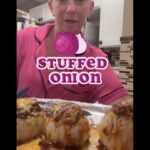Stuffed Onions With Beef, Bacon, and Colby Jack
