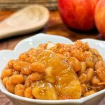 Apple Pie Baked Beans with Bacon